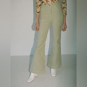 Rolla’s Eastcoast Flare Seagreass Cord Size 29